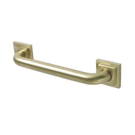Claremont Contemporary Grab Bar, 14-13/16" L, Brass, Brushed Brass DR614127